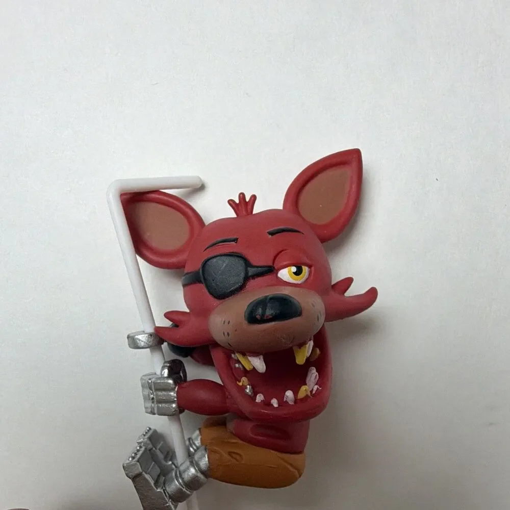 Five Nights at Freddy's Keychains w/ Carabiner Clips & a Figure